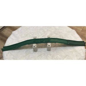 Lot of Track Ramp Crossover Under Bridge Two Risers Green
